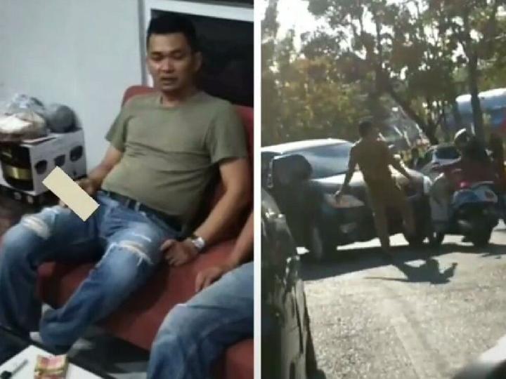 Ini Tampang Oknum ASN Dispora Sinjai yang Tendang Motor Siswi Hingga Terjatuh