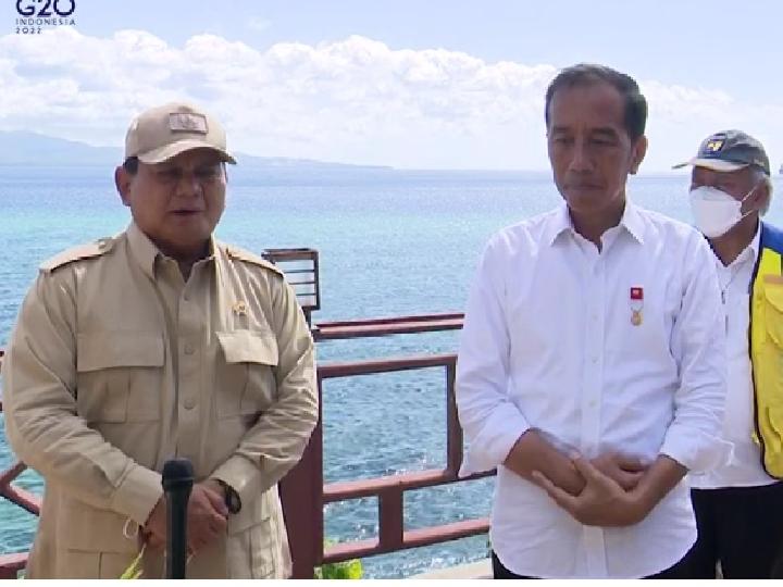 Jokowi Minta Desain Hankam Pulau Terluar, Prabowo Siap Libatkan Lembaga Terkait