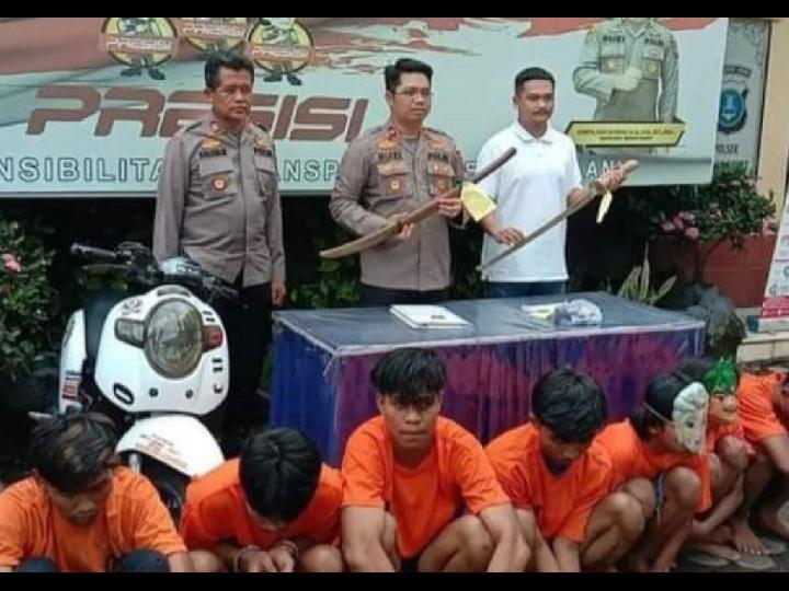 Pentolan Geng Motor Ezto Uyot dan Anggotanya Tak Berkutik Ditangkap Polisi Medan