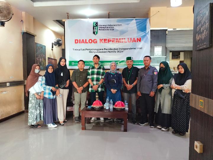 Jelang Pemilu 2024, HMI Cabang Manakarra Gelar Dialog Publik