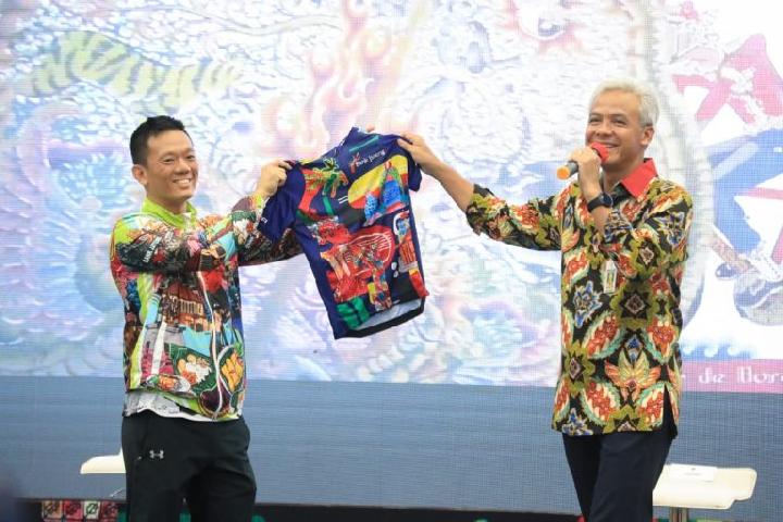 Istimewa, Jersey Rider Tour de Borobudur 2022 Karya Anak Berkebutuhan Khusus