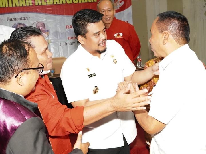 Bobby Nasution Ajak Pendeta Dukung Program Rumah Ibadah Mandiri