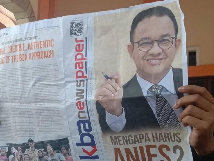 Bawaslu Setop Laporan Penyebaran Tabloid Anies Baswedan di Masjid