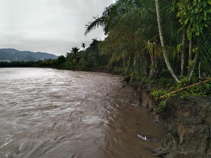 Erosi Sungai Babahrot di Abdya Kian Parah, Pemukiman Warga Terancam