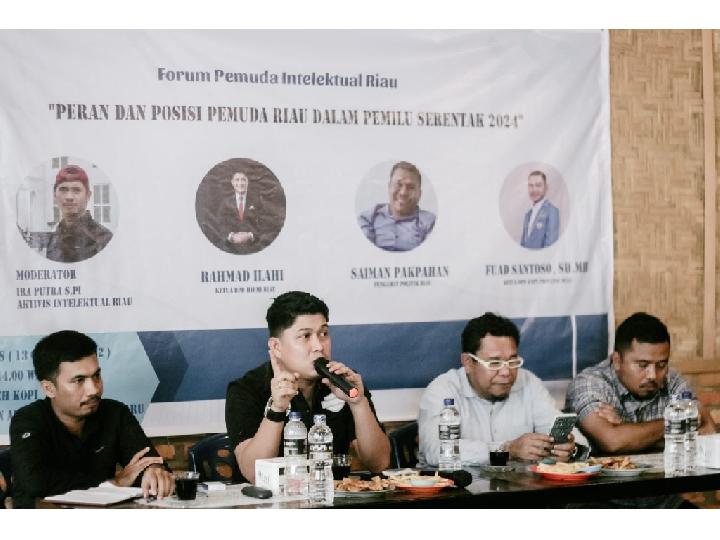 Forum Pemuda Intelektual Riau Dorong Generasi Muda Terjun Politik di Pemilu 2024