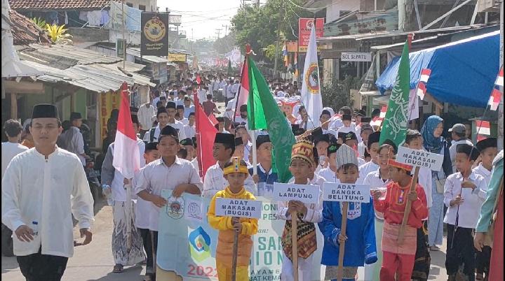 Ribuan Santri Buntet, Rayakan Peringatan Hari Santri