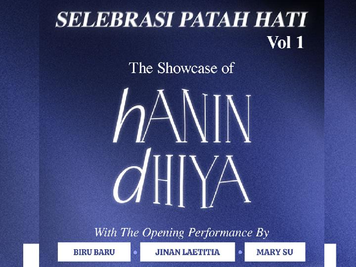 Hanin Dhiya Ajak Penggemar Rayakan Patah Hati di Showcase Perdana