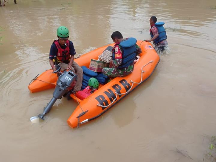 Banjir Kepung Enam Desa di Langkat, BPBD Dirikan Posko Siaga Bencana