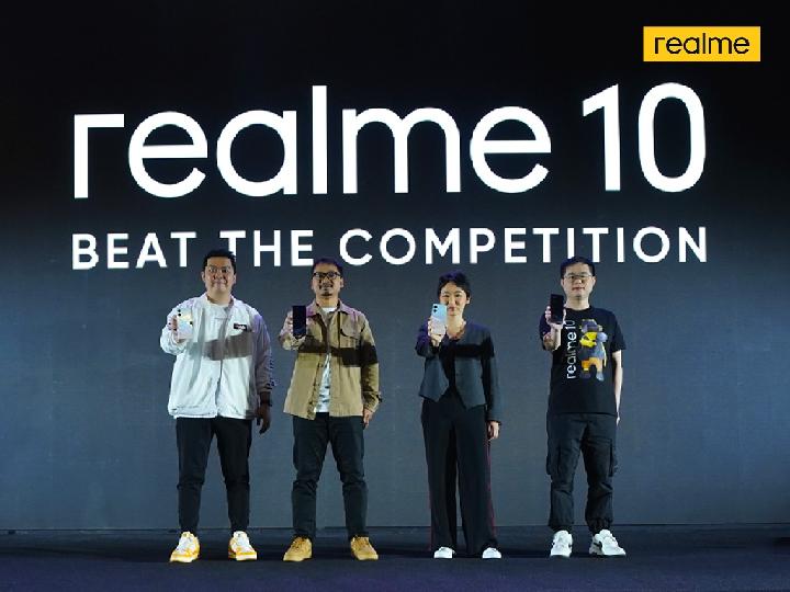 Smartphone Tangguh Realme 10 Resmi Diluncurkan di Indonesia, Siap Tantang Para Pesaing