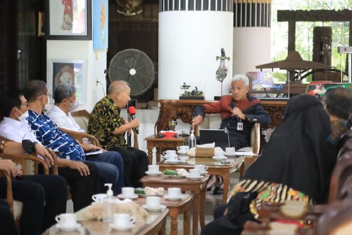 Bahas Upah Bersama Ganjar dan Pengusaha, Buruh: Kami Merasa Dimanusiakan