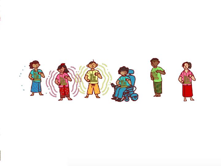 Google Doodle Rayakan Hari Angklung Sedunia