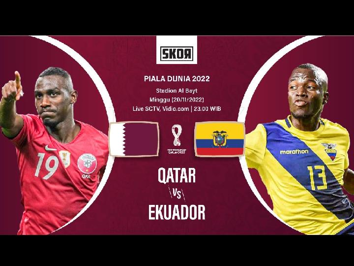 Anda Bisa Saksikan Live Streaming Qatar vs Ekuador, Ini Linknya