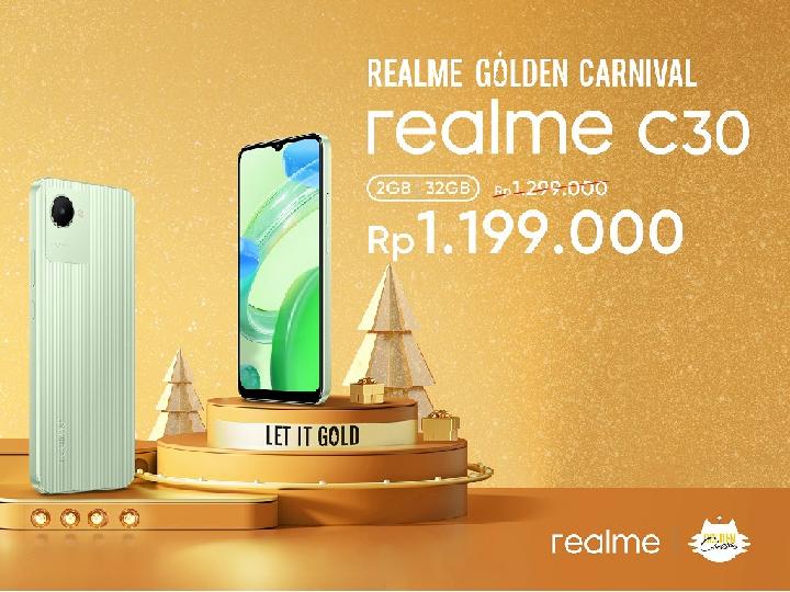 Realme Golden Carnival Tawarkan Beragam Promosi dengan Hadiah Rp 20 M, Ini Jadwalnya