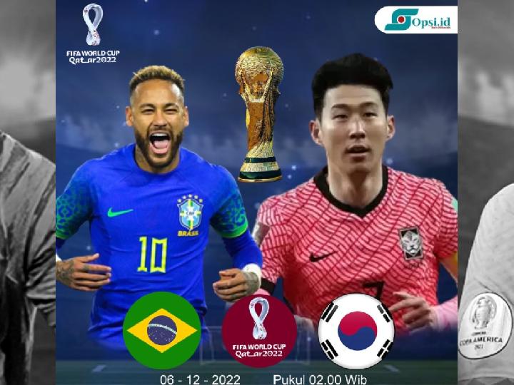 Babak 16 Besar: Korea Menantang Brasil, Menanti Aksi Neymar 