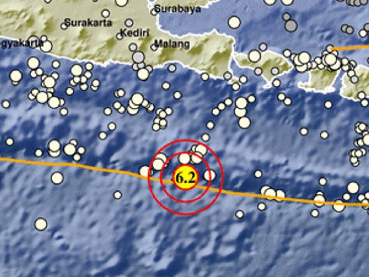 Gempa M6,2 Guncang Kabupaten Jember, Tak Berpotensi Tsunami