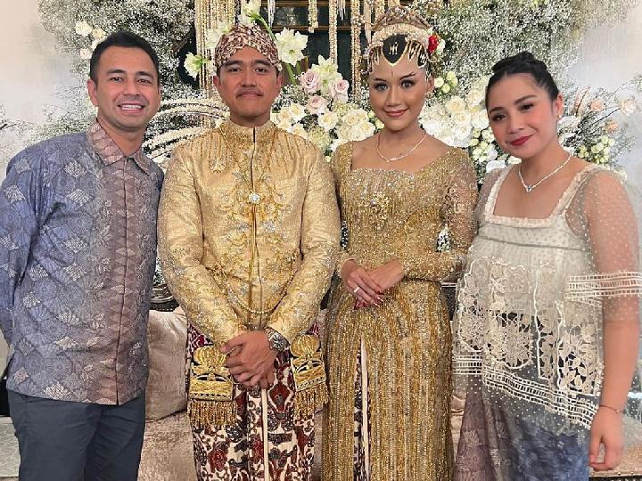 Raffi Ahmad dan Nagita Slavina Hadiri Acara Ngunduh Mantu Kaesang dan Erina