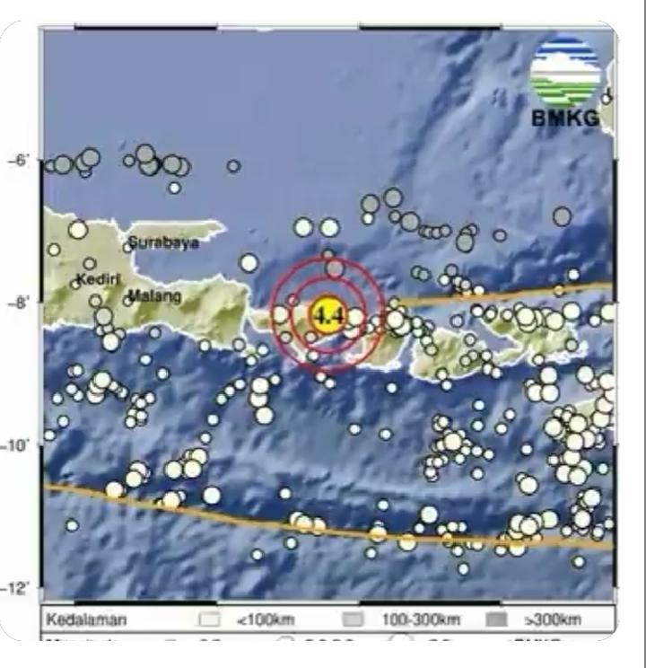 Karangasem Bali Kembali Diguncang Gempa Bumi