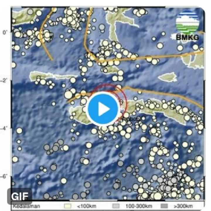 Gempa Bumi Magnitudo 3.6 Guncang Maluku