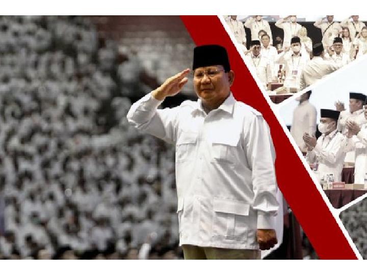 Simulasi Pilpres 2024, Survei Median: Prabowo Subianto Capai 20,5 persen