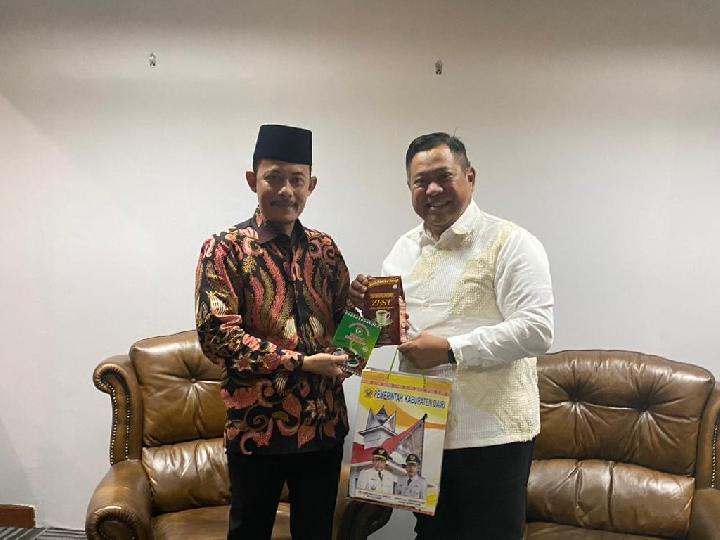 Bertemu Bupati Eddy Berutu, Ketua PBNU Dukung PLUT UMKM dan Pertanian Terpadu di Dairi