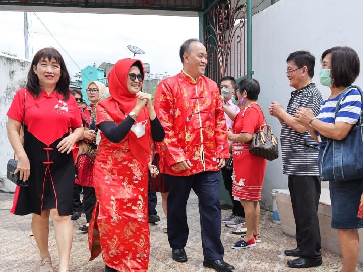 Sempat Dituding Intoleran, Wali Kota Siantar Susanti Dewayani Kunjungi Sejumlah Vihara