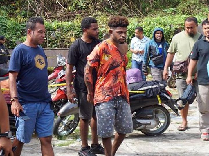 Satu Pelaku Pembakaran Seorang Wanita di Sorong Ditangkap, Ini Tampangnya