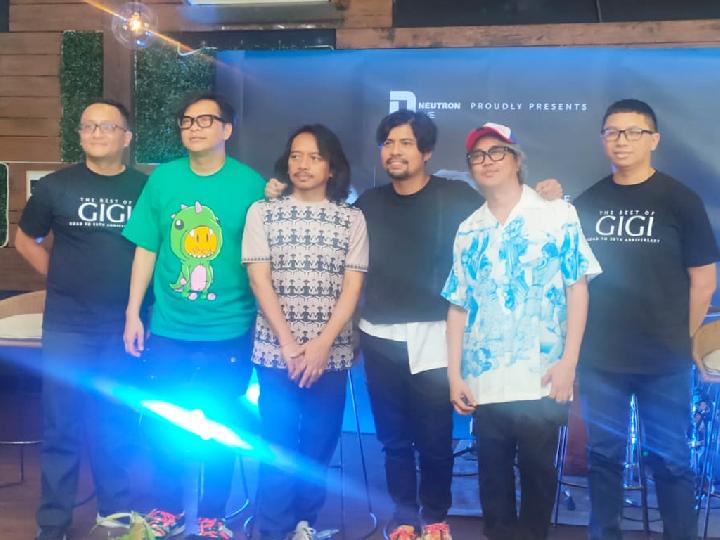 Gigi Gelar Tur Konser di Lima Kota Jelang Perayaan 30 Tahun Berkarya