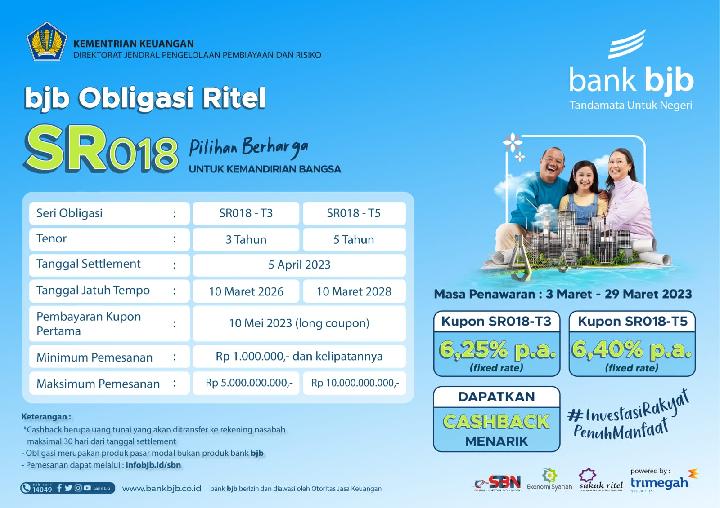 Bank bjb Tawarkan SBN Ritel SR018, Pilihan Berharga untuk Kemandirian Bangsa