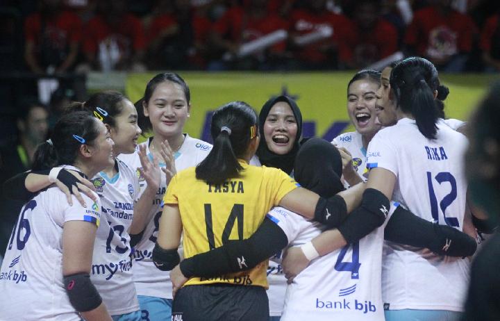 Kalahkan Gresik Petrokimia, Bandung bjb Tandamata Lolos ke Grand Final Proliga 2023