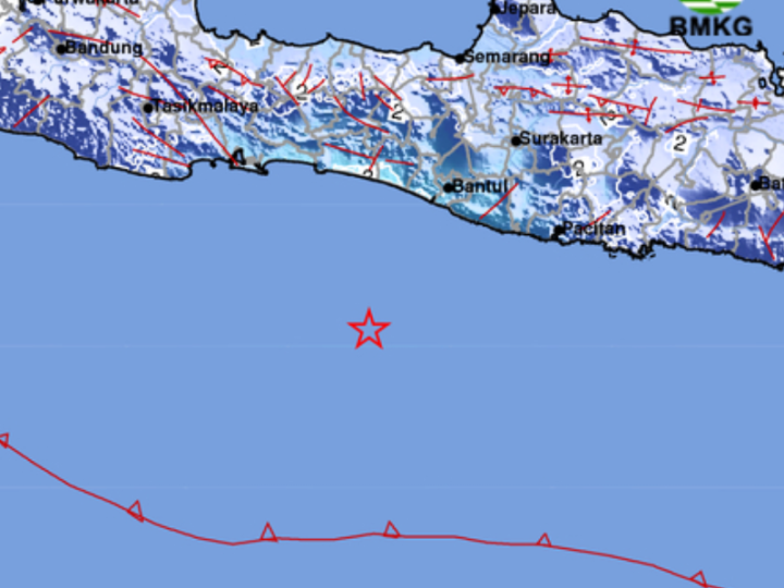 Gempa M 5.2 Goyang Kulonprogo