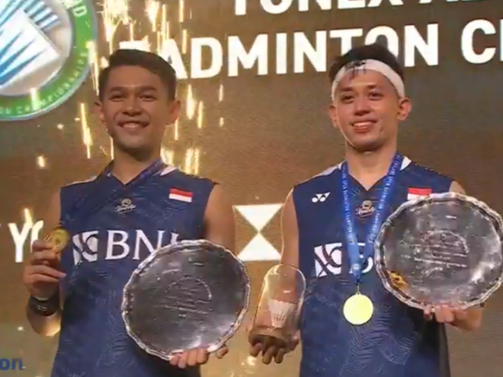 Fajar/Rian Juara Ganda Putra All England 2023, Korea dan China Berbagi Dua Gelar