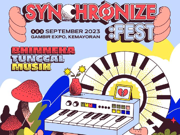 Dua Seniman, Sicovecas dan Mahdi Albart Garap Tema Visual Synchronize Fest 2023