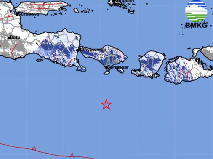 Gempa Magnitudo 5.0 Goyang Badung Bali