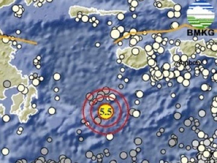 Dua Kali Gempa Mengguncang Wakatobi Sulawesi Tenggara