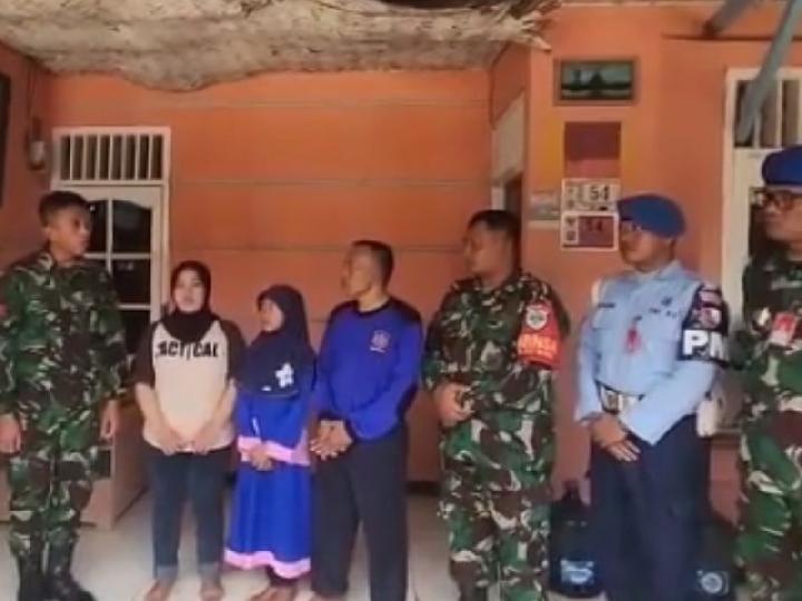 TNI Minta Maaf ke Ibu-Ibu yang Motornya Ditendang Prajurit