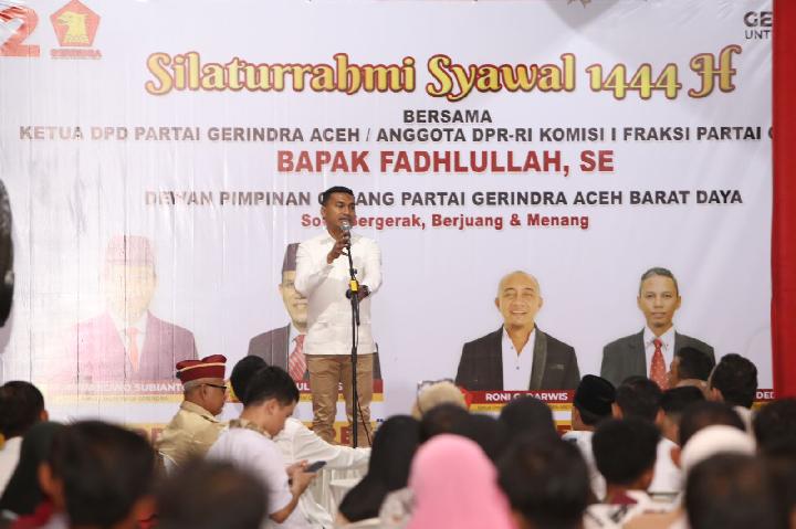 Ketua DPD Gerindra Aceh Restui Safaruddin Maju di Pilkada Abdya