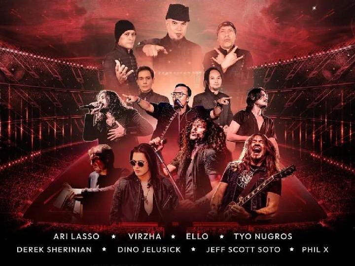 Dewa 19 Konser di Empat Stadion Bareng Deretan Musisi Dunia