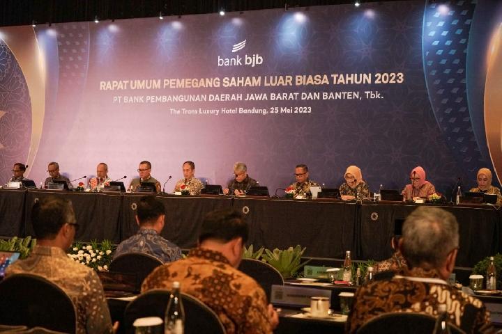 RUPSLB bank bjb 2023 Tunjuk Pengurus Baru Perkuat Tata Kelola Perusahaan Semakin Baik