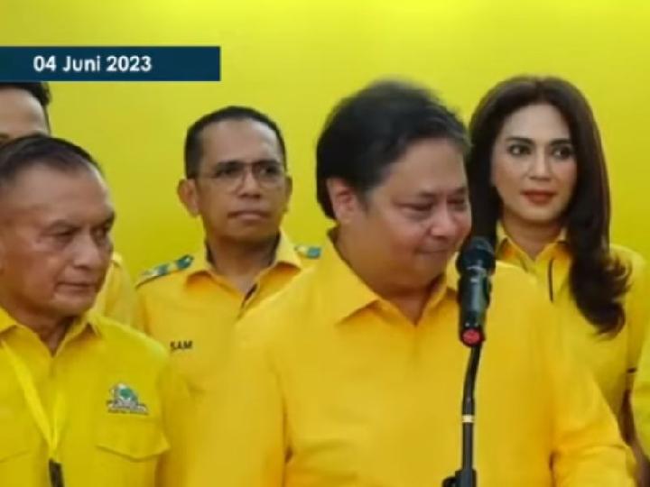 Rakernas Partai Golkar, Airlangga Diberi Tugas Perjuangkan Sistem Proporsional Terbuka