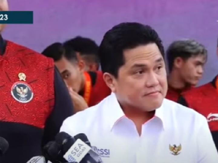 Erick Thohir Bilang, Lawan Argentina Tes Nyali bagi Timnas Indonesia