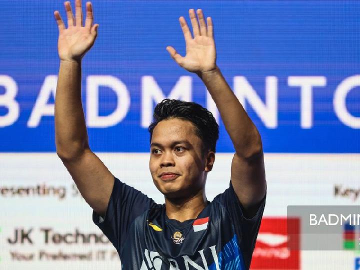 Anthony Sinisuka Ginting Juara Singapore Open 2023