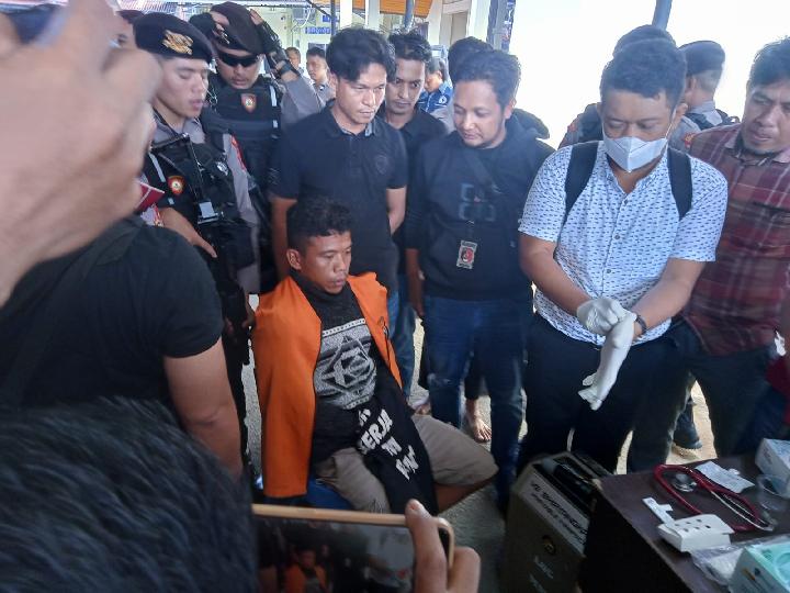 Usai Ditangkap di Kalimantan, Pelaku Pembunuhan Gadis asal Mamasa Tiba di Mamuju