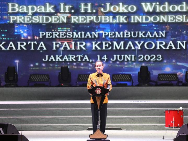 Dibuka Presiden Jokowi, Jakarta Fair 2023 Jadi Wadah Produk Unggulan Tanah Air