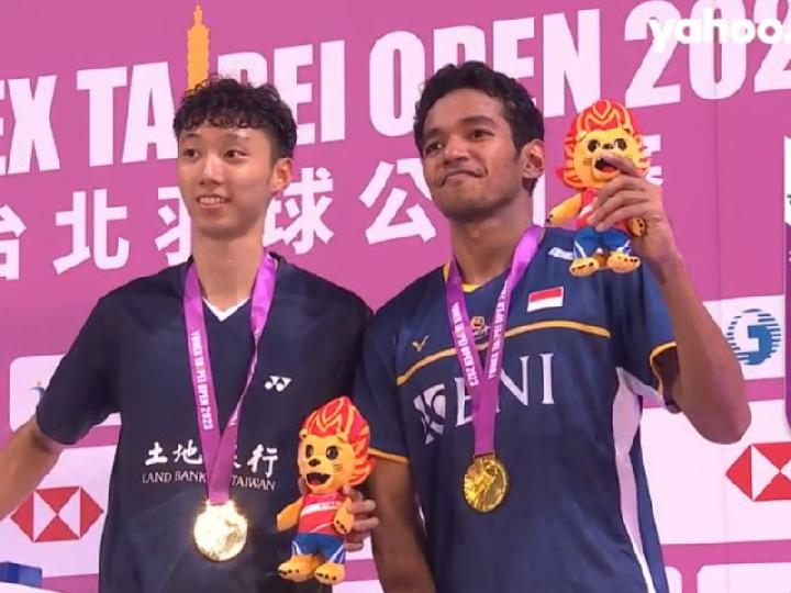 Chico Aura Dwi Wardoyo Juara Taipei Open 2023