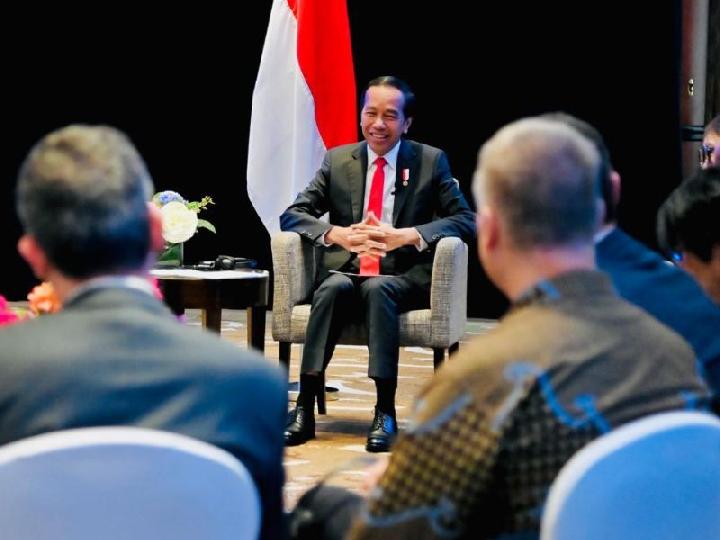 Jokowi Bertemu dengan CEO Sejumlah Perusahaan di Australia