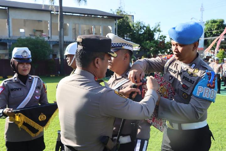 Wujudkan Kesadaran Masyarakat Tertib Berlalulintas, Polresta Cirebon Laksanakan Operasi Patuh Lodaya 2023