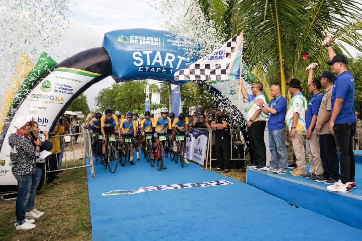 Cycling De Jabar 2023, Momentum Bank bjb Dorong Potensi Perekonomian di Jabar Selatan