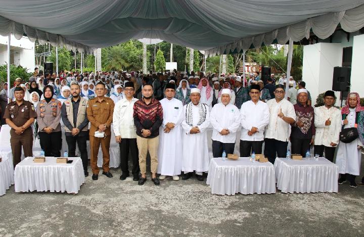 Jemaah Haji Tiba di Siantar, Pemko Sampaikan Duka ke Keluarga Nur Aisyah