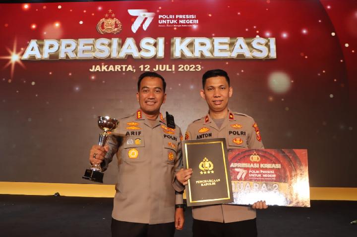 Polresta Cirebon Raih Penghargaan Pemenang Lomba TPPO Dari Kapolri