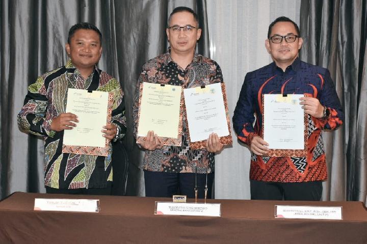 RU VI Balongan Tingkatkan Aspek Keamanan Melalui Kerja Sama dengan Arhanud 14/PWY dan Lanal Cirebon